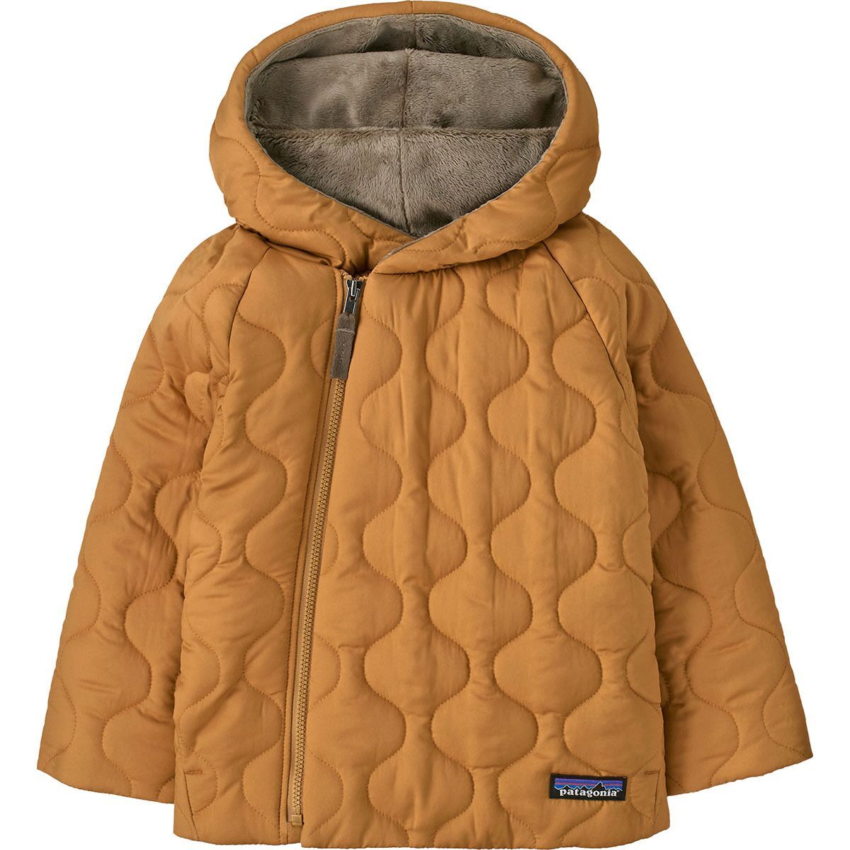 Image of Patagonia Quilted Puff Jacket - Infants' Talon Gold, 6M