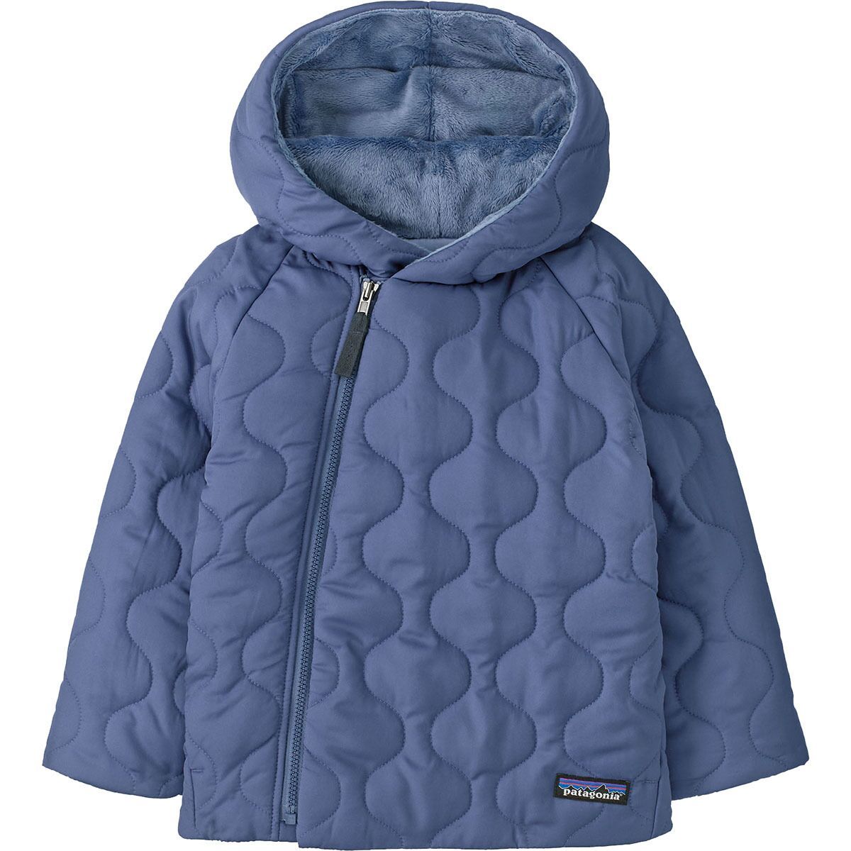 Image of Patagonia Quilted Puff Jacket - Toddlers' Current Blue, 2T
