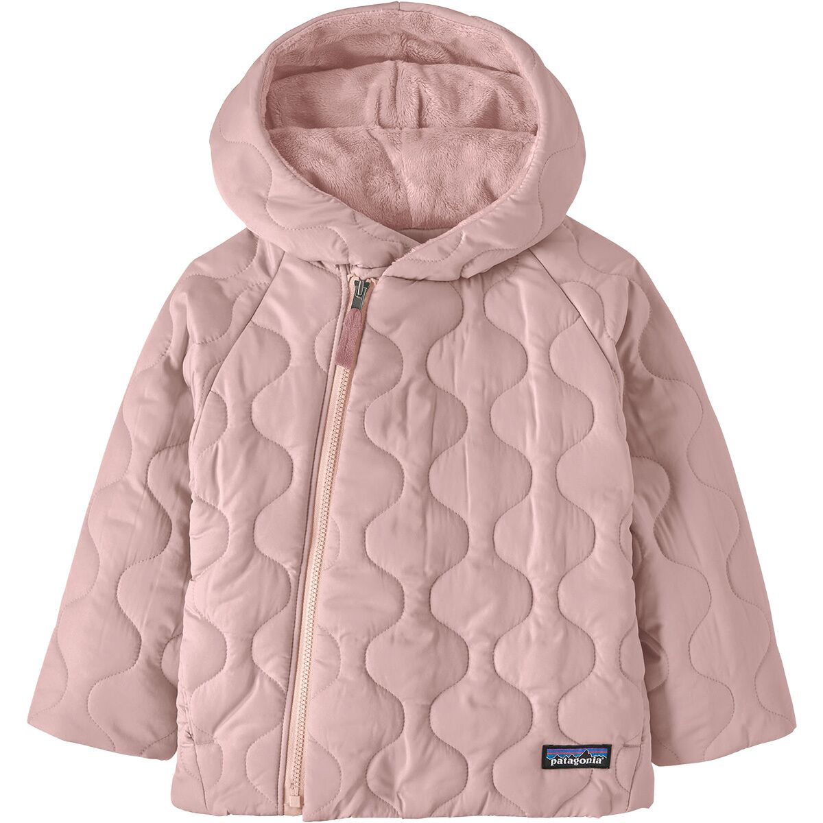 Image of Patagonia Quilted Puff Jacket - Toddlers' Pink Frost, 5T