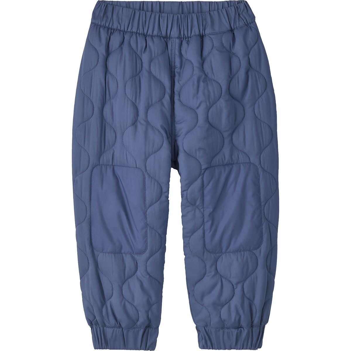Image of Patagonia Quilted Puff Joggers - Infants' Current Blue, 12M