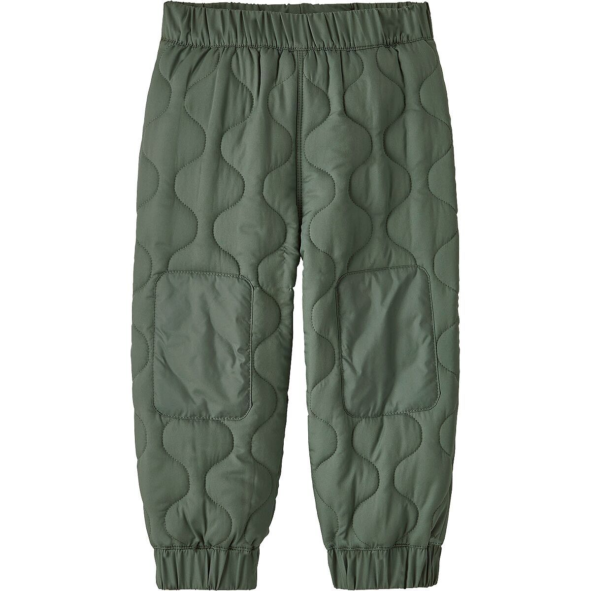 Image of Patagonia Quilted Puff Joggers - Infants' Hemlock Green, 6M