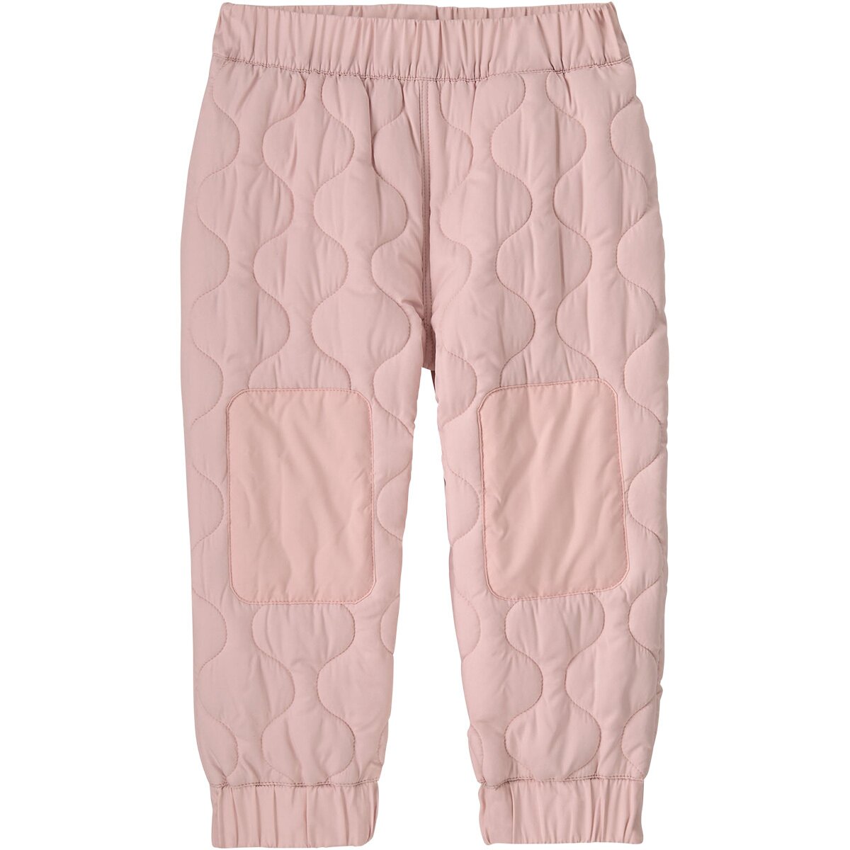 Image of Patagonia Quilted Puff Joggers - Infants' Pink Frost, 12M