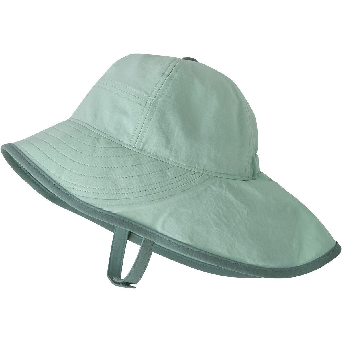 Image of Patagonia Baby Block-the-Sun Hat - Kids' Thin Ice, 3M