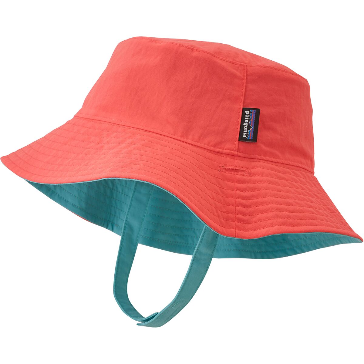 Patagonia Baby Sun Bucket Hat - Coral - 6M