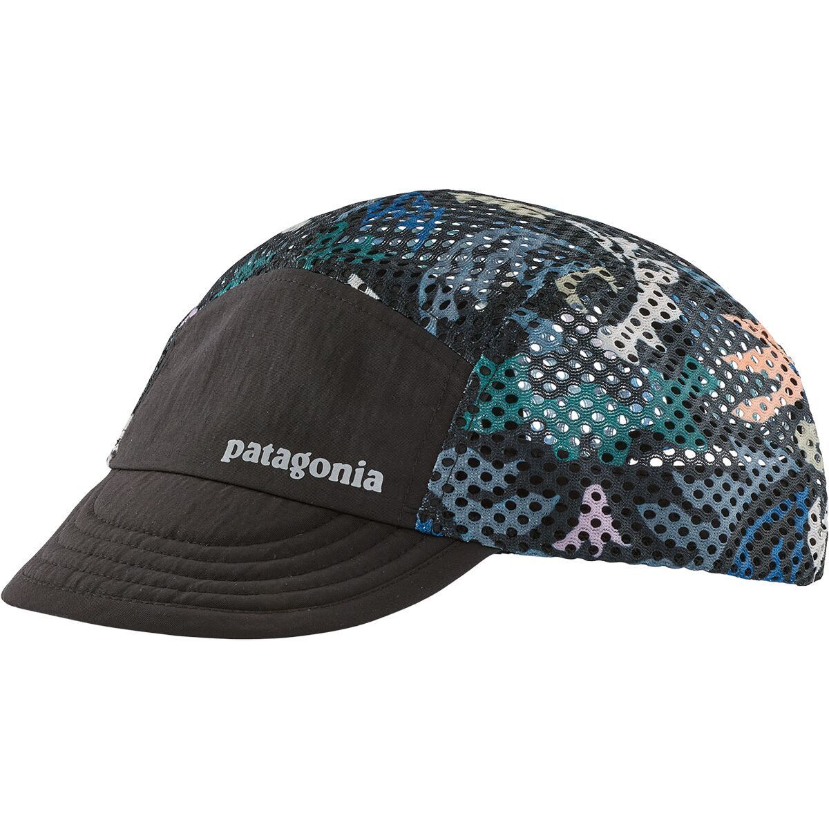 Image of Patagonia Duckbill Cap Black: Kaleido, One Size