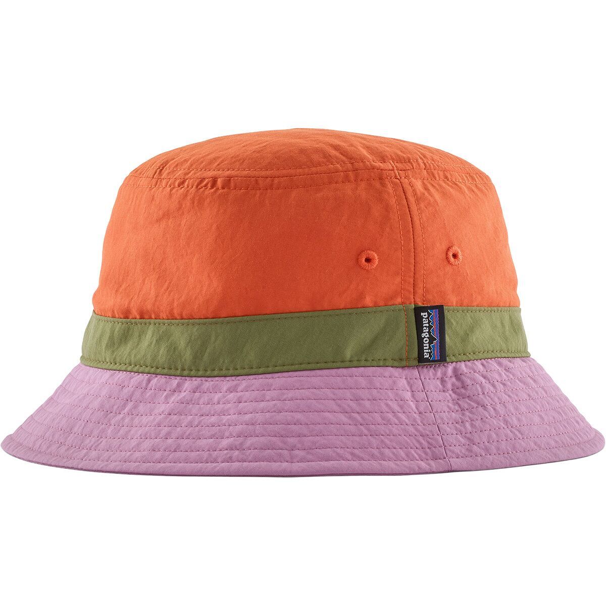 Image of Patagonia Wavefarer Bucket Hat Coal Orange, S