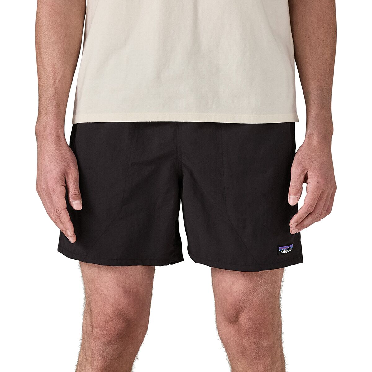 Image of Patagonia Baggies 5in Short - Men's Black w/Black, XL