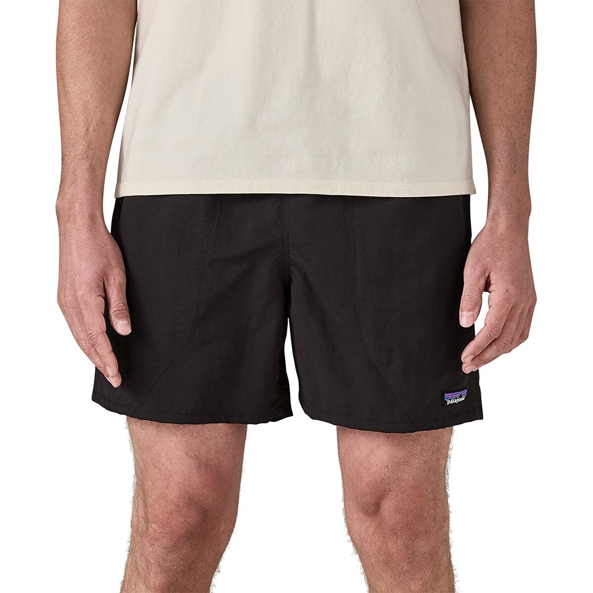 Image of Patagonia Baggies 5in Short - Men's Black w/Black, M