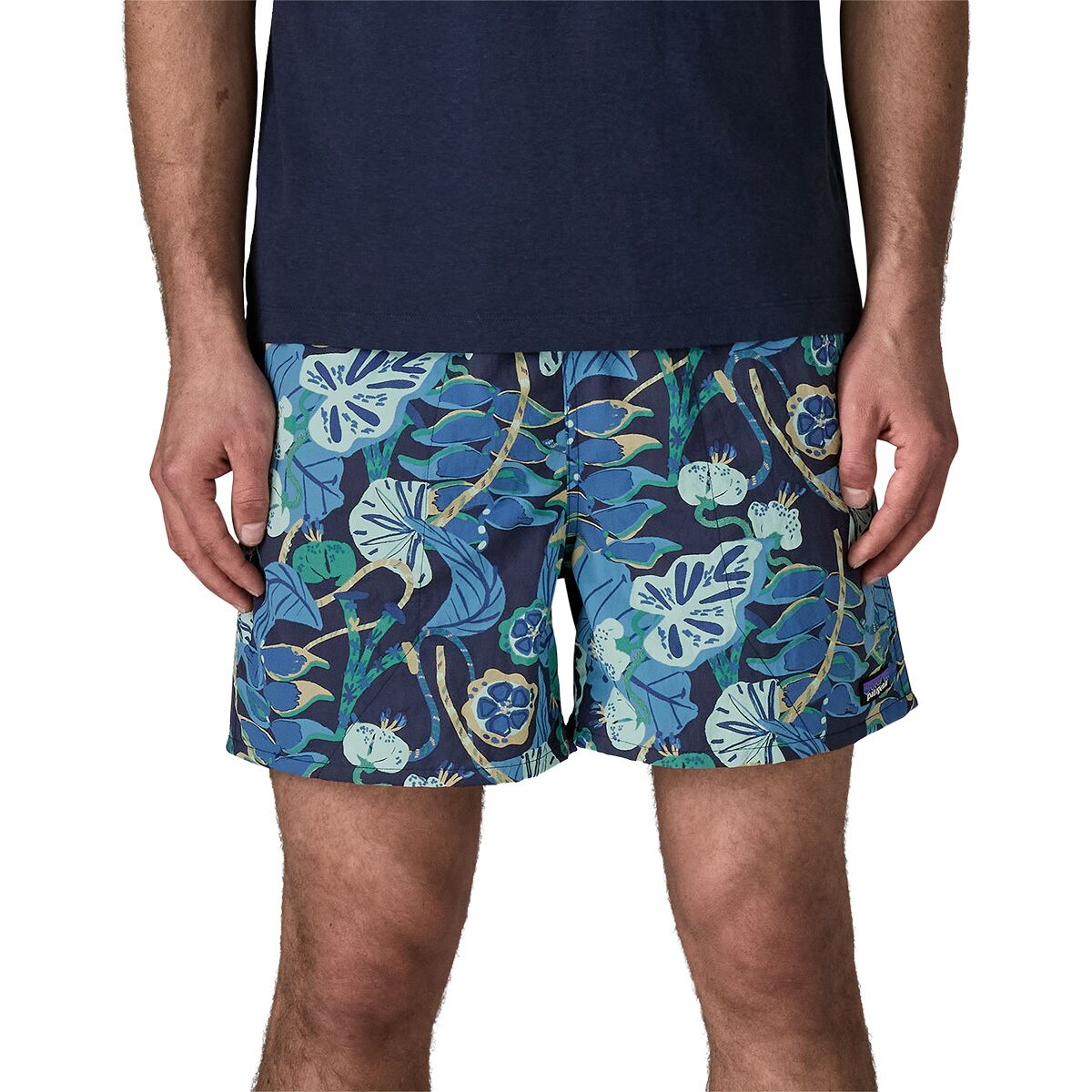 Image of Patagonia Baggies 5in Short - Men's Tropiclimb: New Navy, S