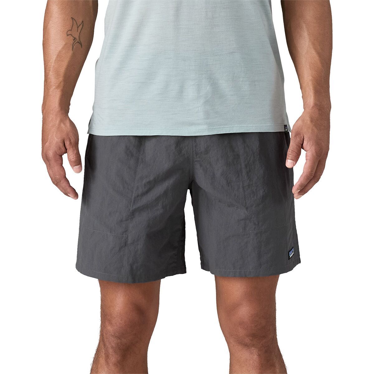 Image of Patagonia Baggies 7in Short - Men's Forge Grey w/Forge Grey, S