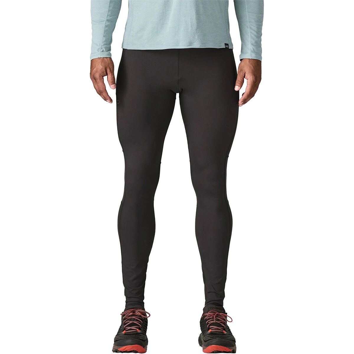 Image of Patagonia Endless Run Tight - Men's Black, XL