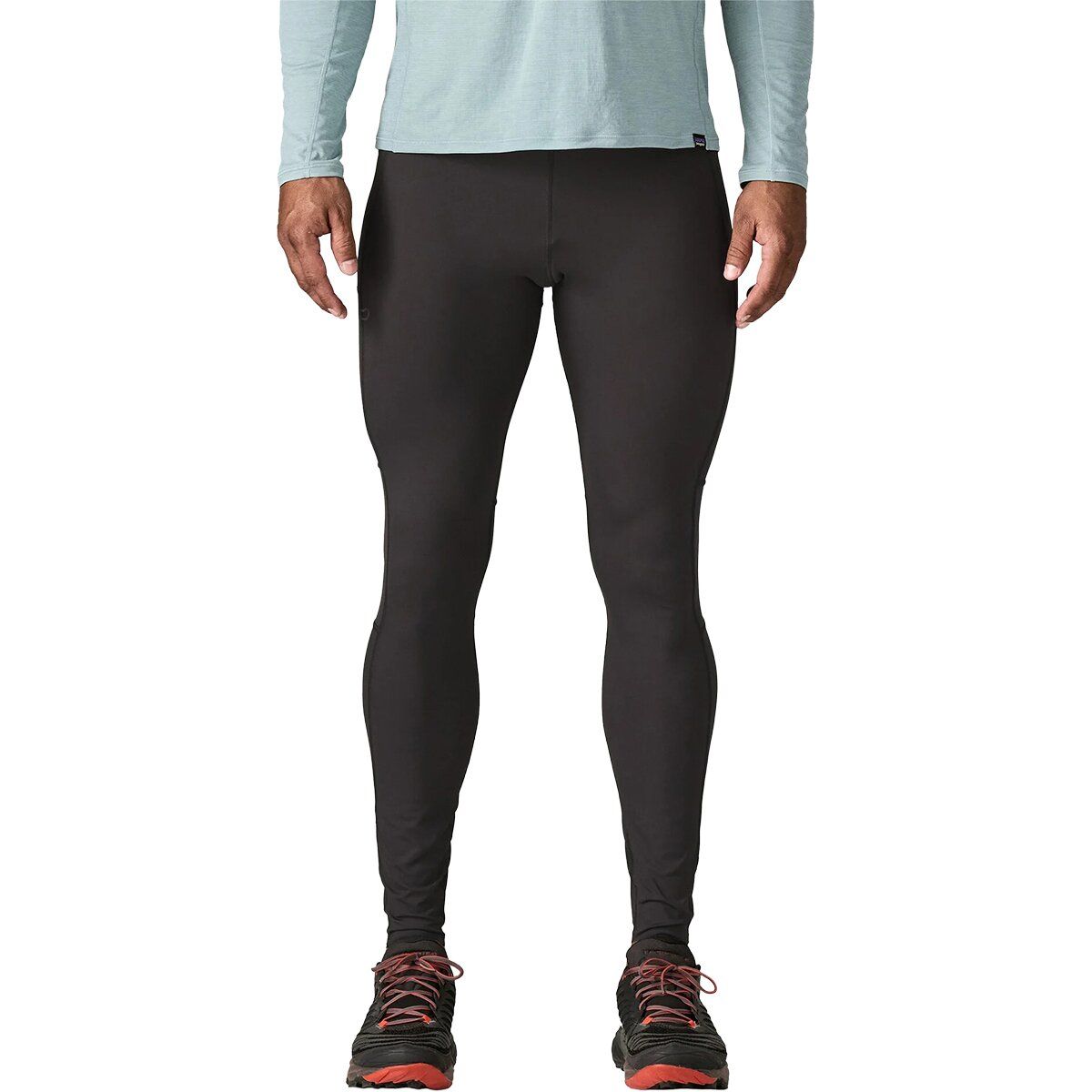 Image of Patagonia Endless Run Tight - Men's Black, L