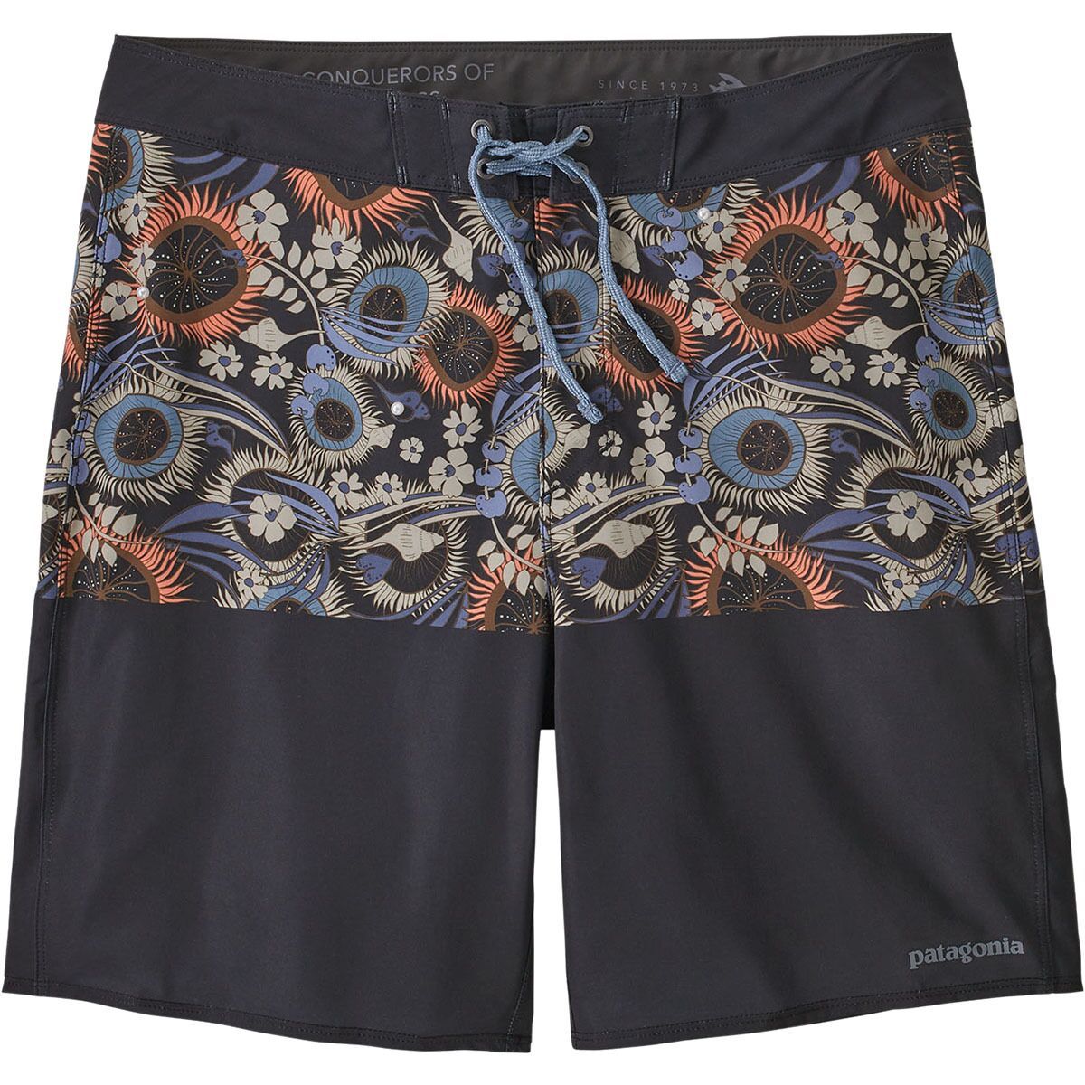 Patagonia Stretch Hydropeak 18in Boardshort - Men's Rincon Hunt Blocked/Ink Black, 38