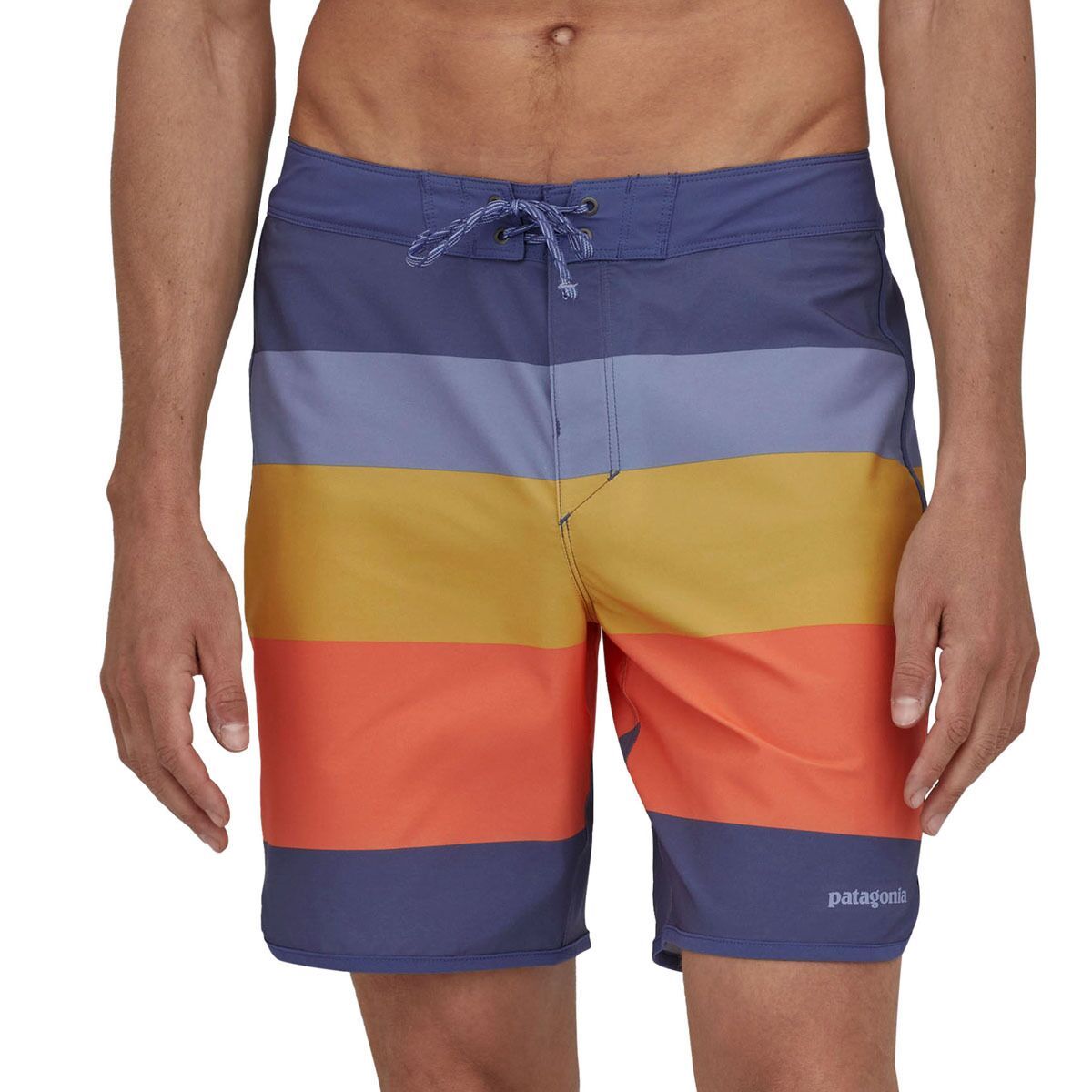 Patagonia Hydropeak Scallop 18in Board Short - Men's The Point/Current Blue, 29