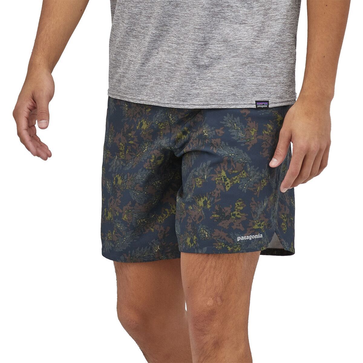 Patagonia Nine Trails 8in Short - Men's Snow Pine: New Navy, XS