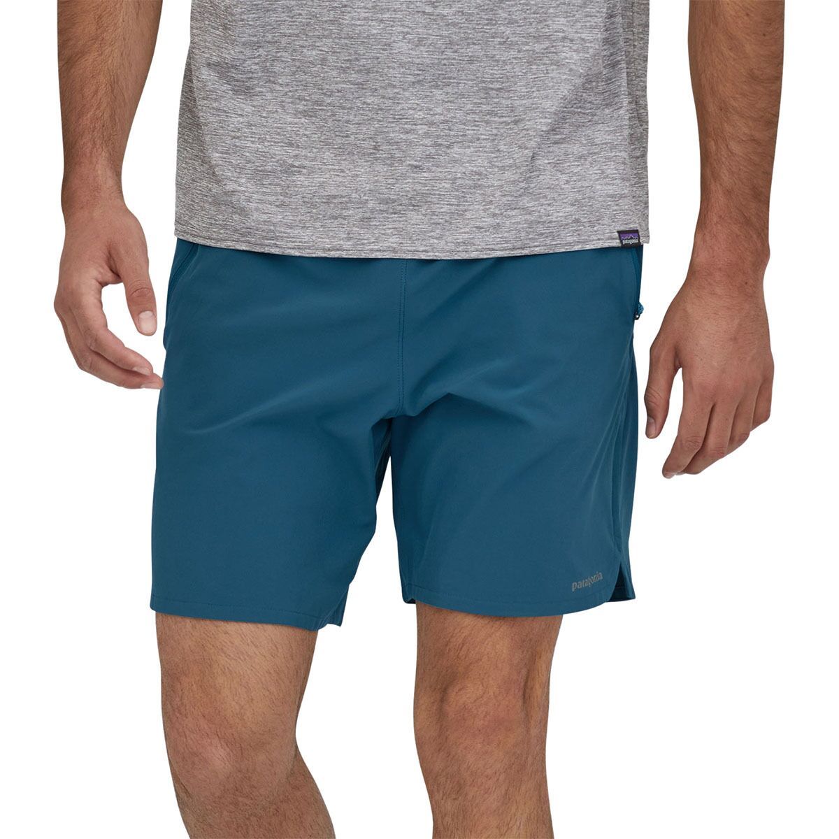 Patagonia Nine Trails 8in Short - Men's Wavy Blue, XS