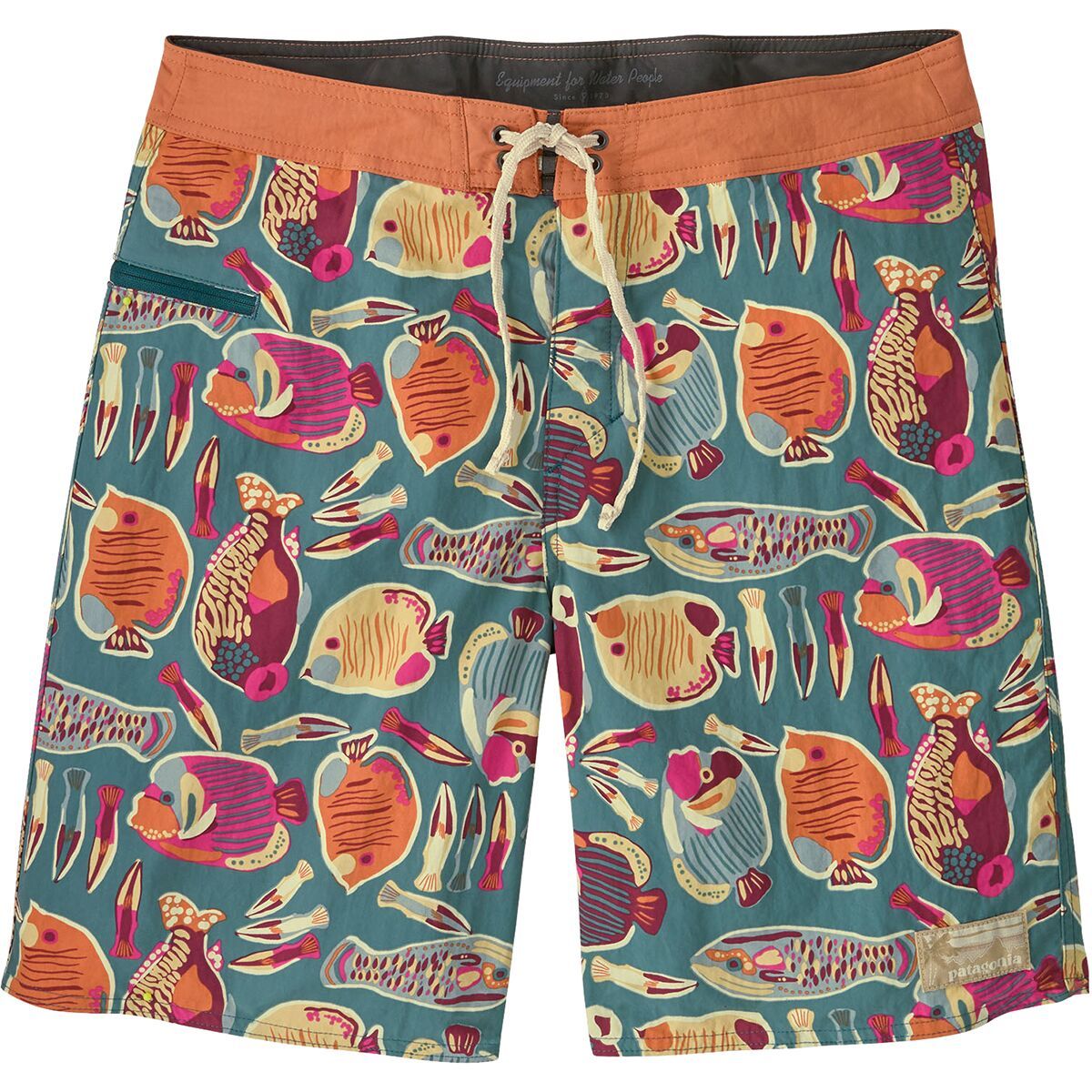Image of Patagonia Wavefarer 19in Boardshort - Men's Wrasse: Wetland Blue, 30