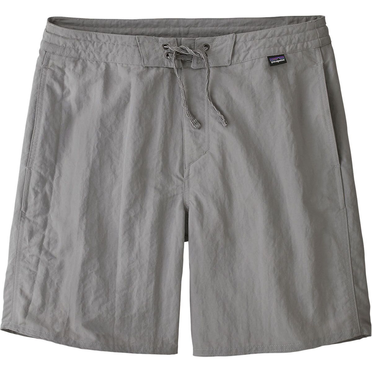 Image of Patagonia Wavefarer Hybrid 18in Walk Short - Men's Salt Grey, 38