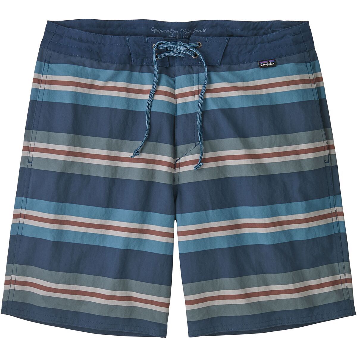 Image of Patagonia Wavefarer Hybrid 18in Walk Short - Men's Southern Swell: Tidepool Blue, 34