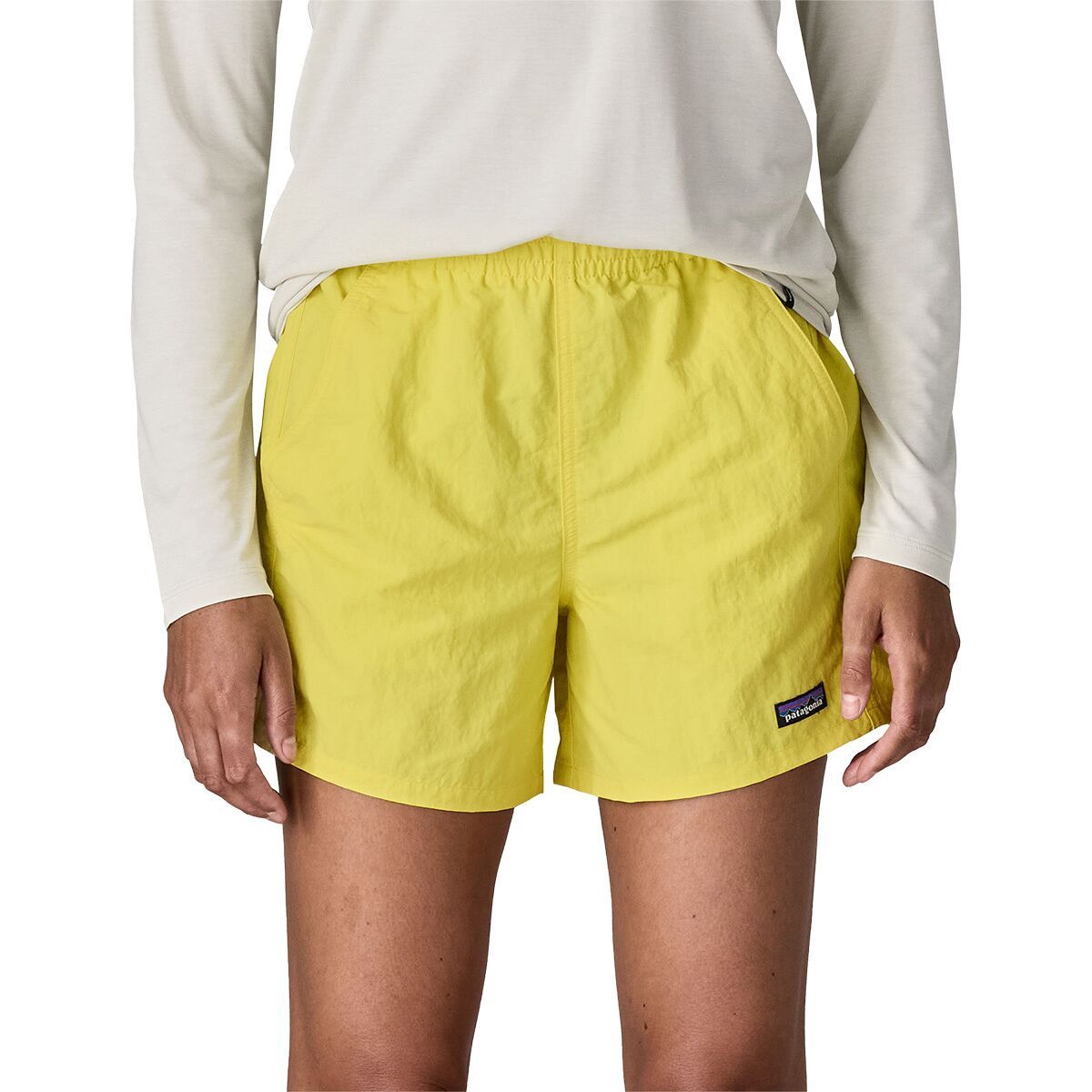 Image of Patagonia Baggies 5in Short - Women's Lemon Zest, S