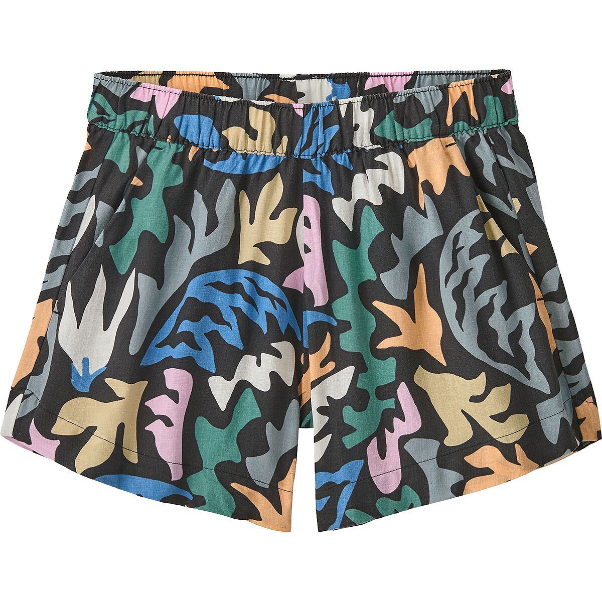 Image of Patagonia Garden Island Short - Women's Abstract Kaleido/Black, S