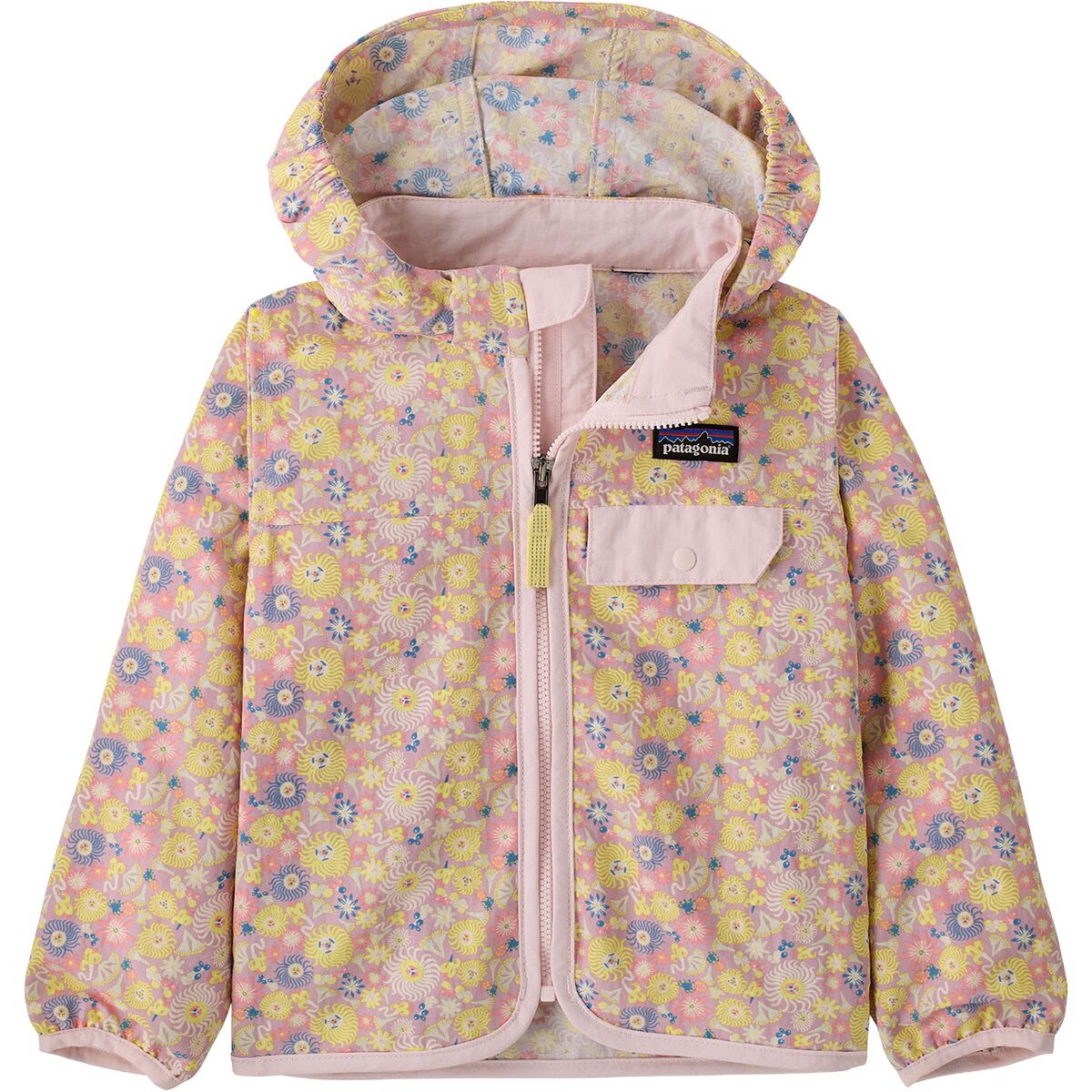 Image of Patagonia Baby Baggies Jacket - Infants' Fruity Times: Quiet Violet, 6M