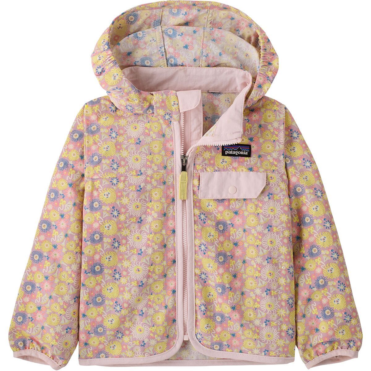 Image of Patagonia Baby Baggies Jacket - Toddlers' Fruity Times: Quiet Violet, 5T