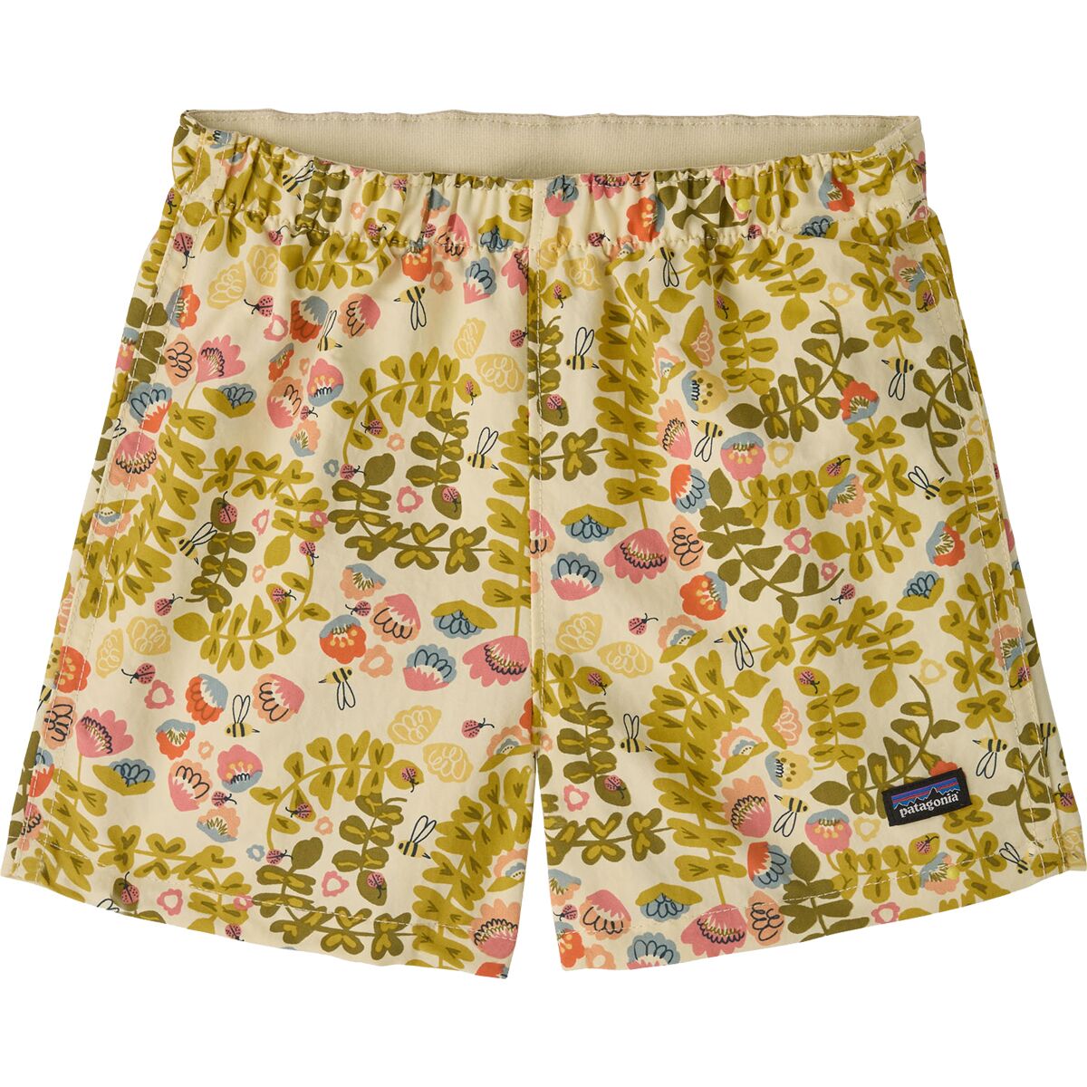 Image of Patagonia Baby Baggies Short - Toddlers' Buzzing: Buttercup Yellow, 3T