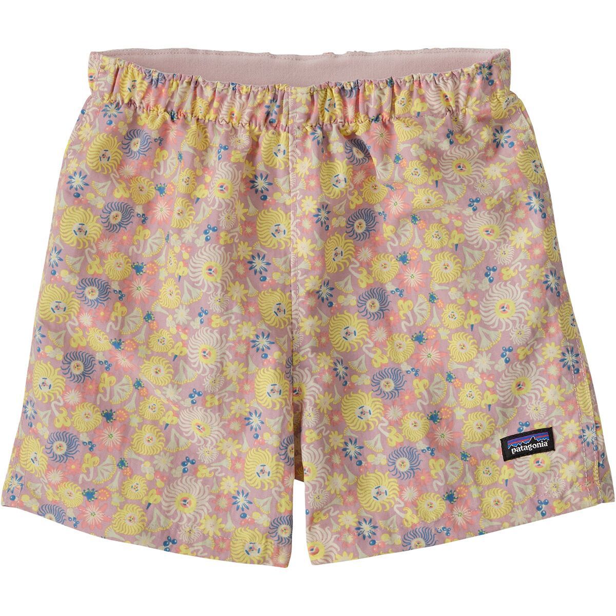 Image of Patagonia Baby Baggies Short - Toddlers' Fruity Times: Quiet Violet, 5T