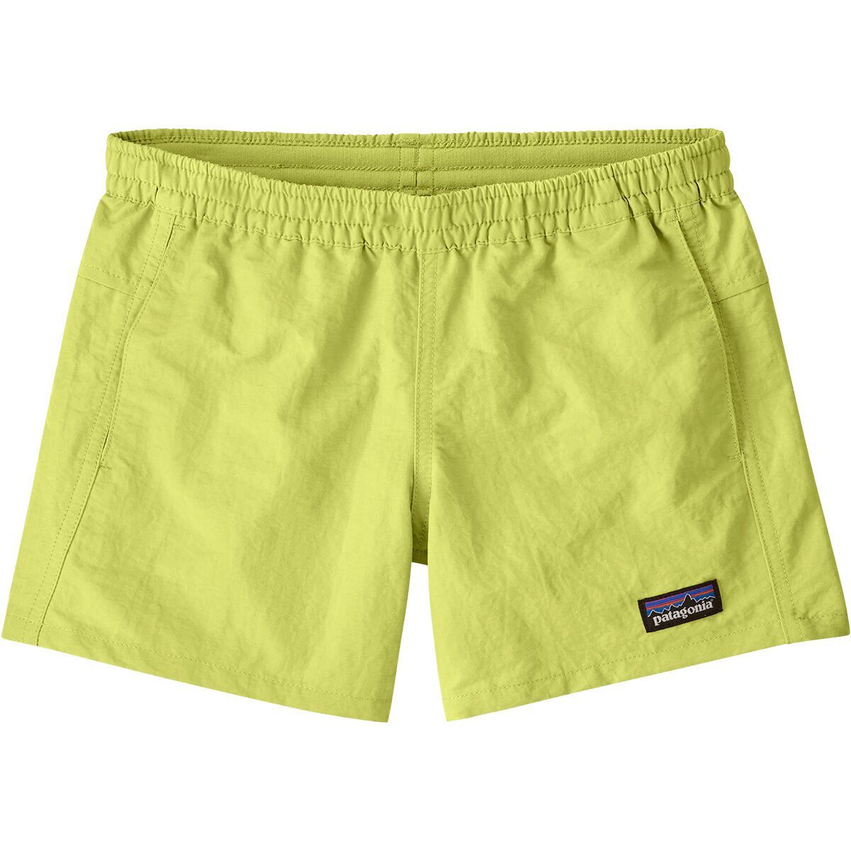 Image of Patagonia Baggies 4in Short - Kids' Celery Green, S