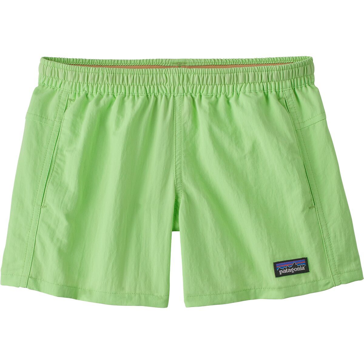Patagonia Baggies 4in Short - Kids' Salamander Green, XL