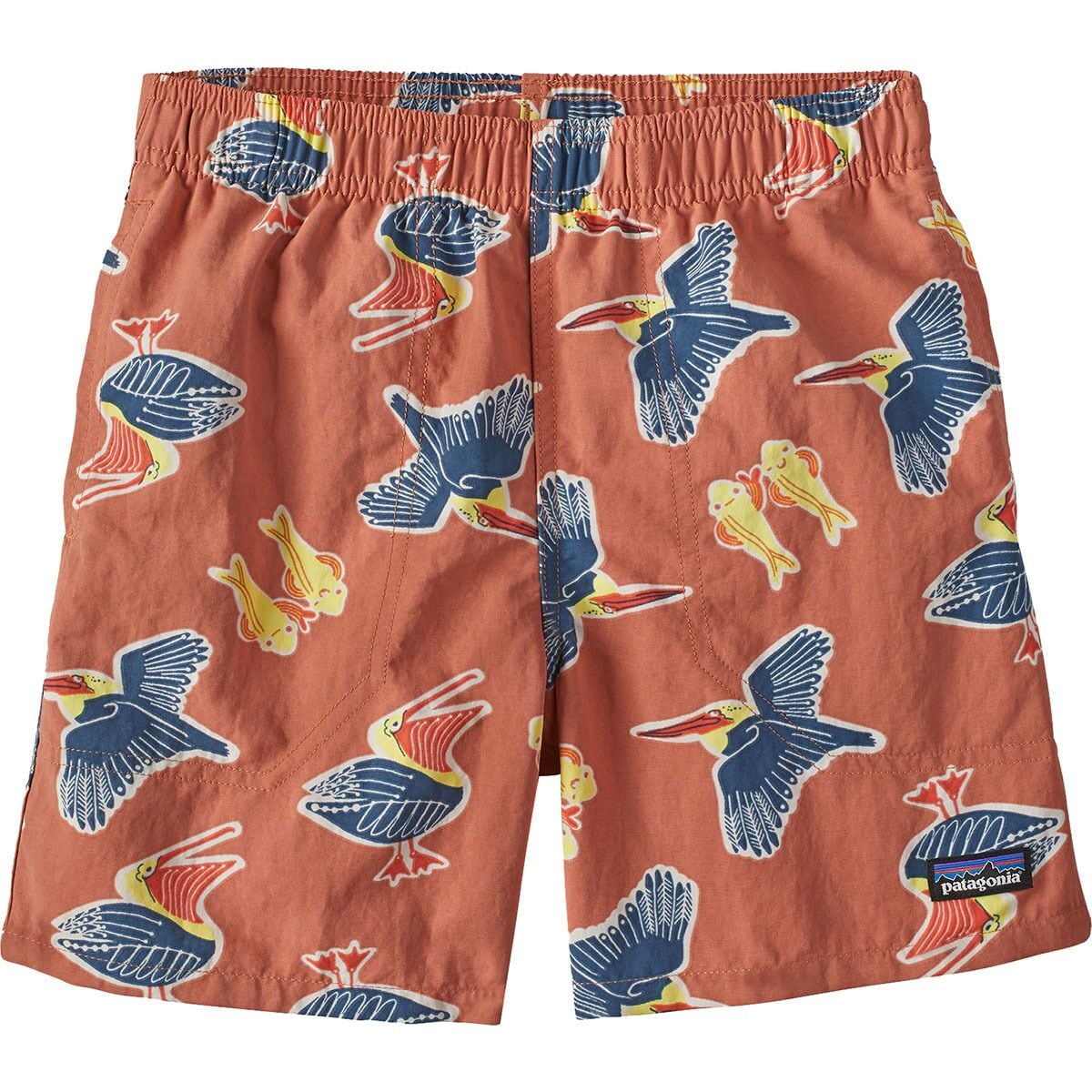 Patagonia Kids Baggies Shorts 5 in. - Lined Amigos: Sienna Clay XS