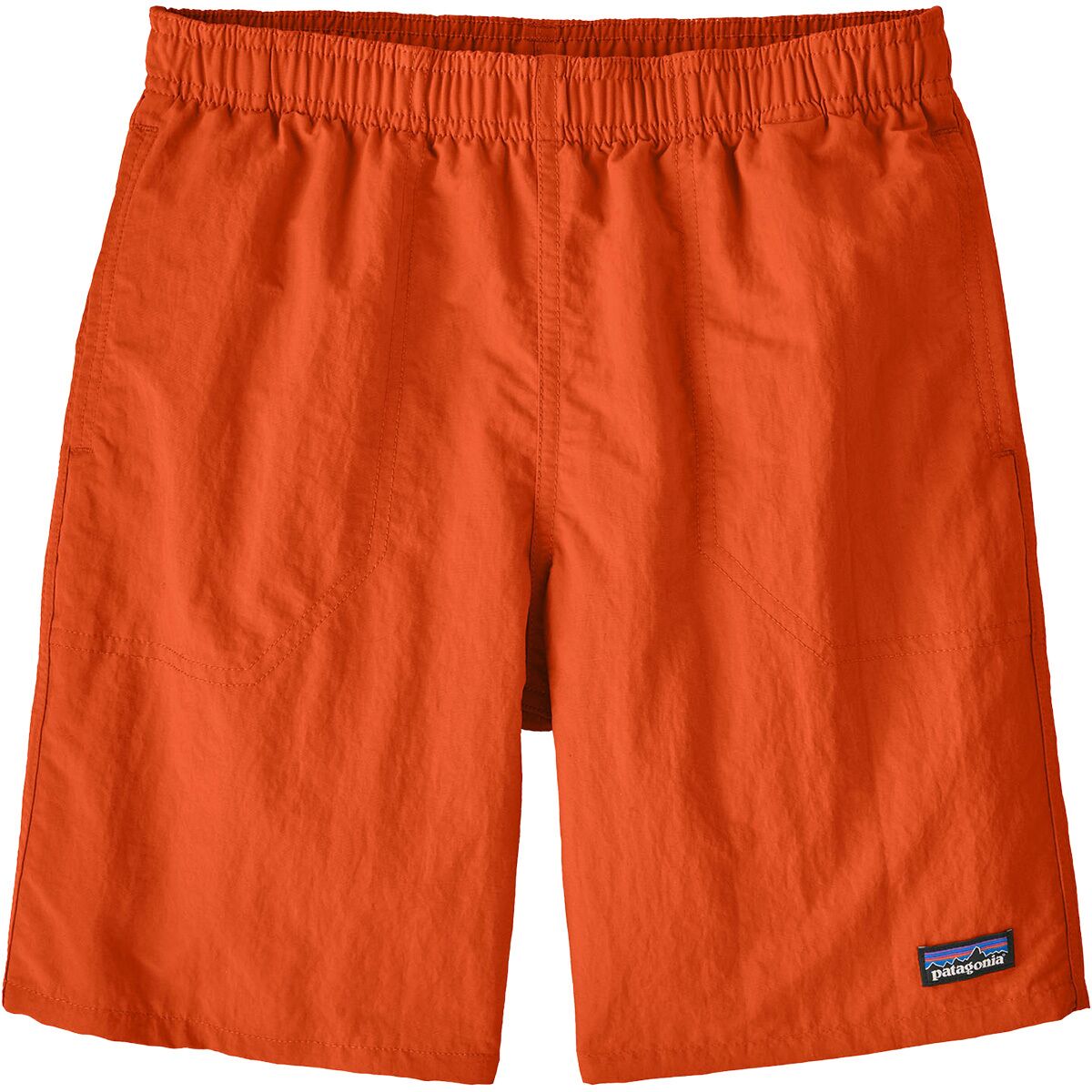 Image of Patagonia Baggies 7in Short - Kids' Coal Orange, XL