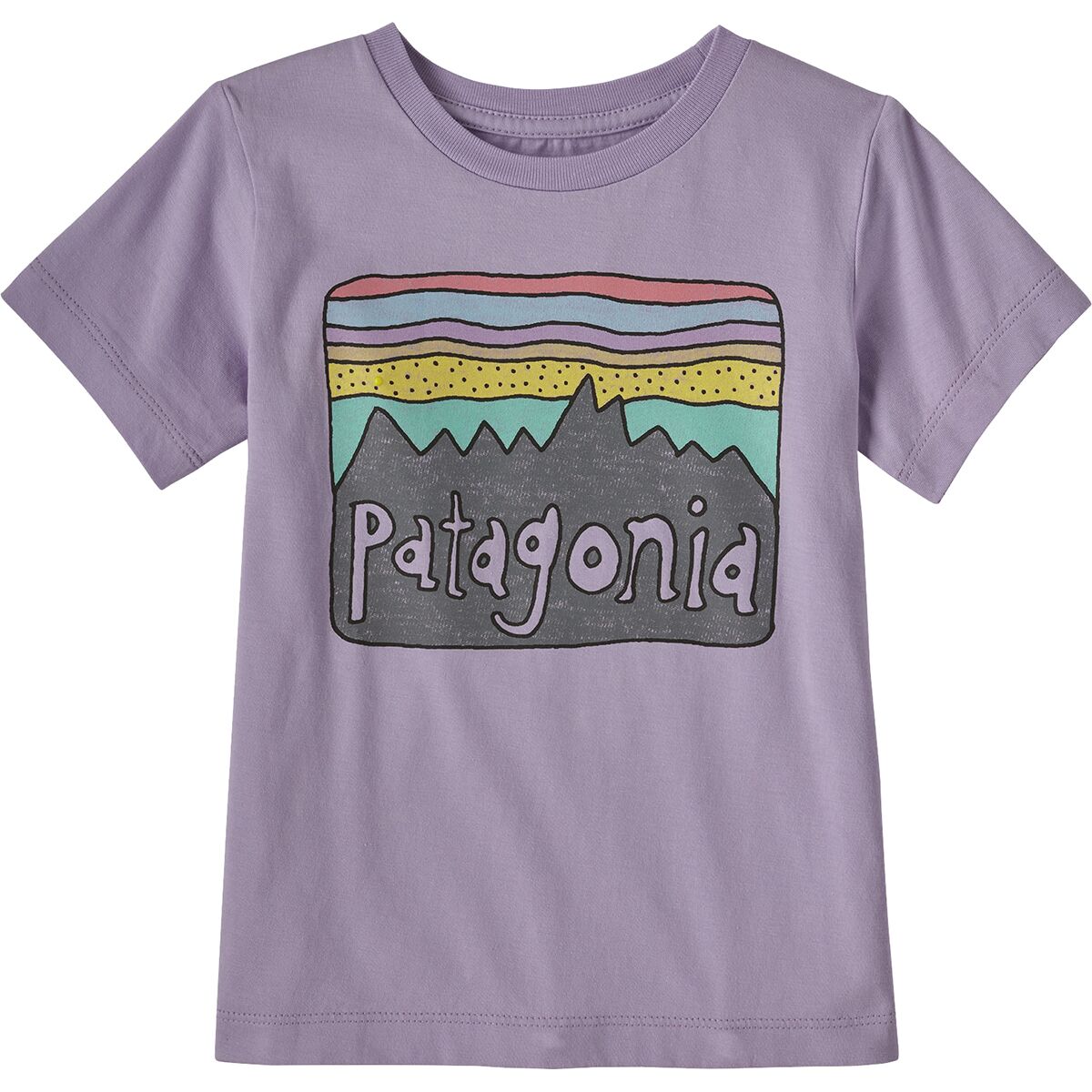 Patagonia Regenerative Organic Cotton Fitz Roy Skies Tee - Toddlers'