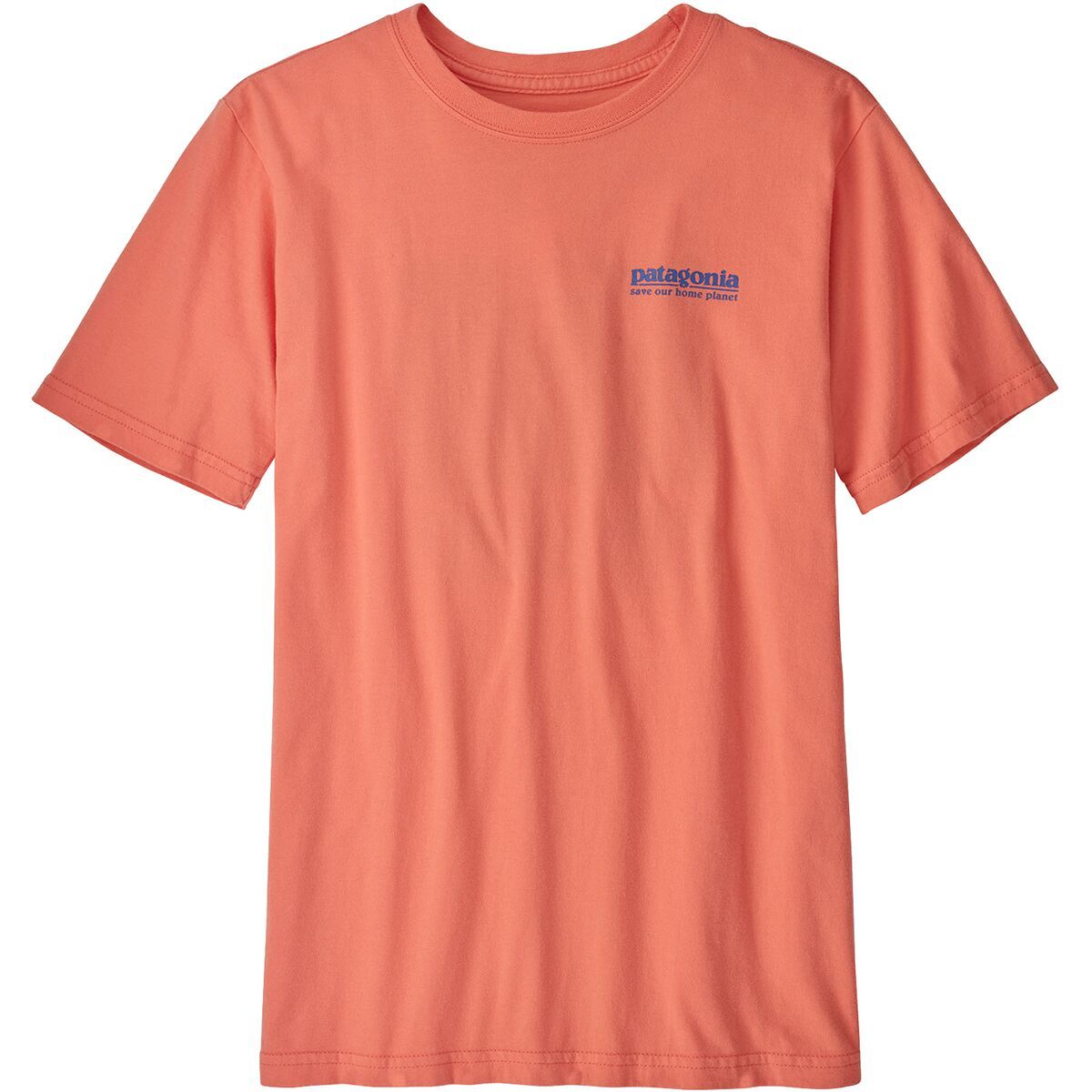 Patagonia Graphic Organic T-Shirt - Kids' Alpine Icon/Coho Coral, XL