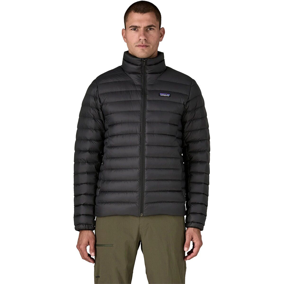 Image of Patagonia Down Sweater Jacket - Men's Black, L