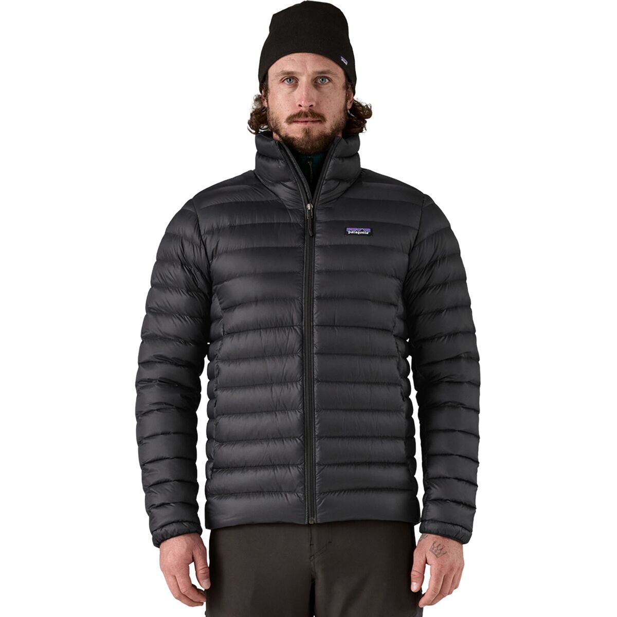 Image of Patagonia Down Sweater Jacket - Men's Black, S