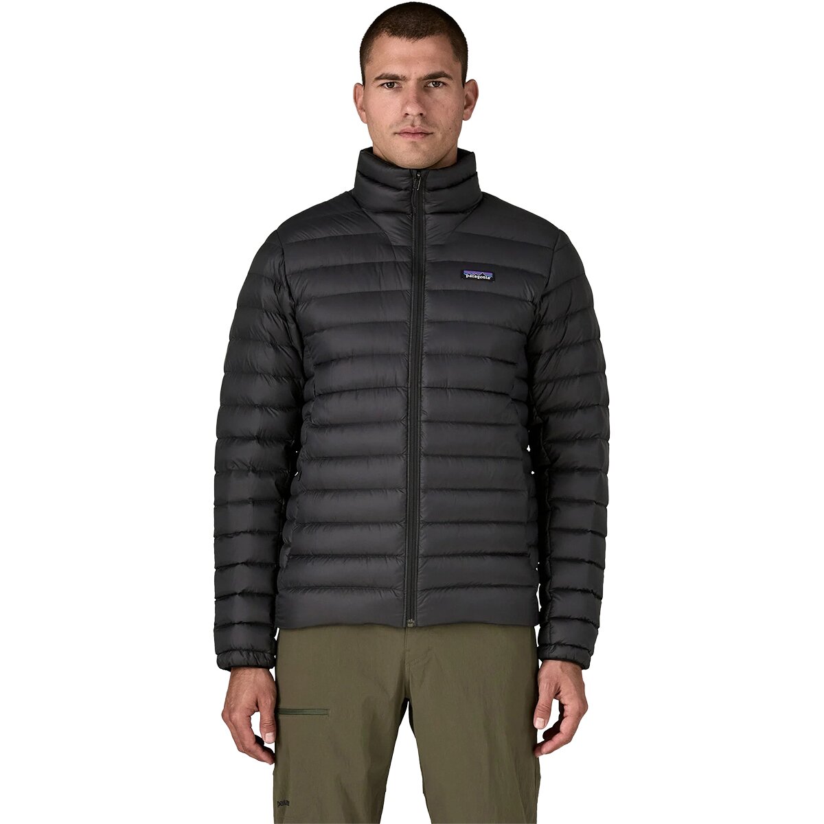Image of Patagonia Down Sweater Jacket - Men's Black, M