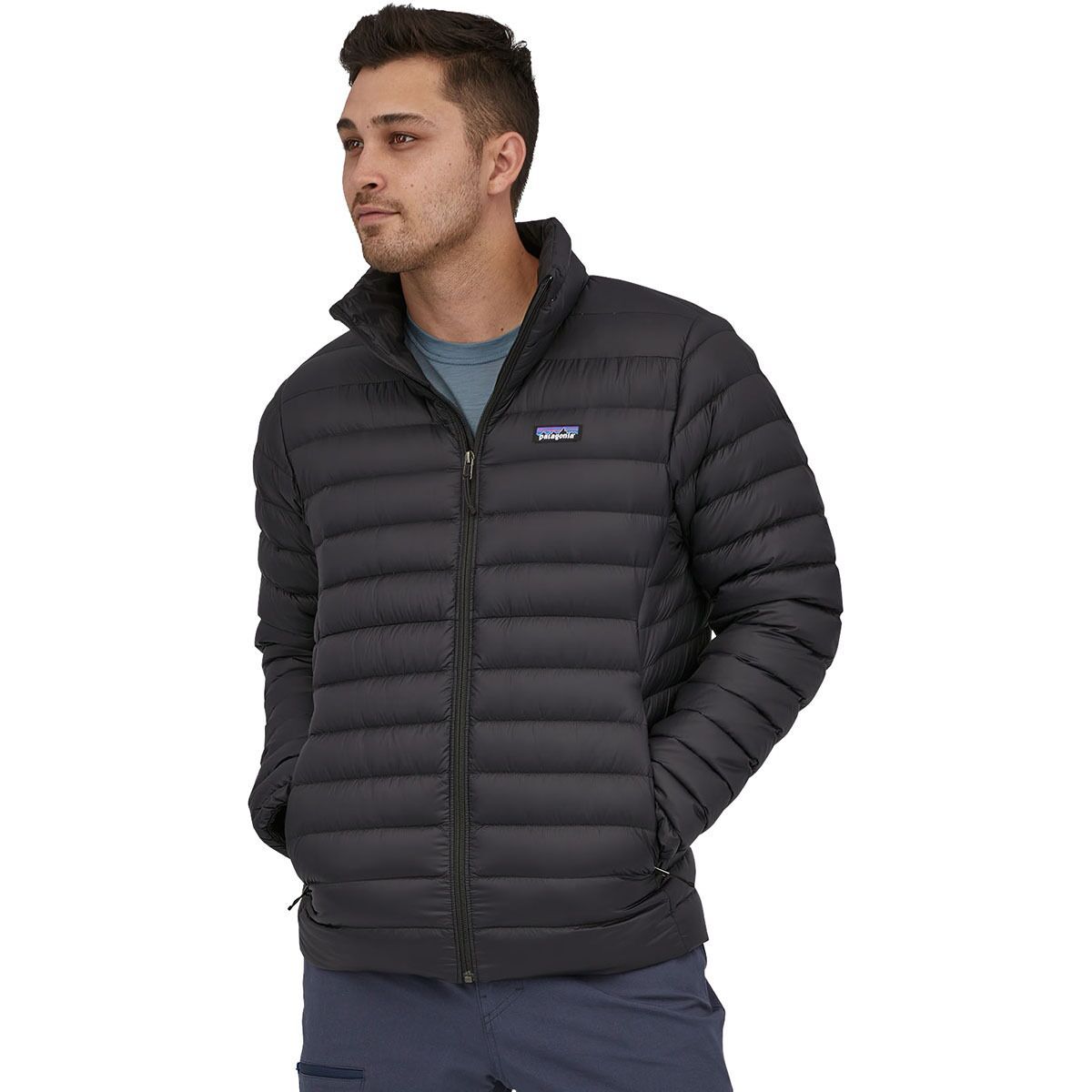 Image of Patagonia Down Sweater Jacket - Men's Black, M
