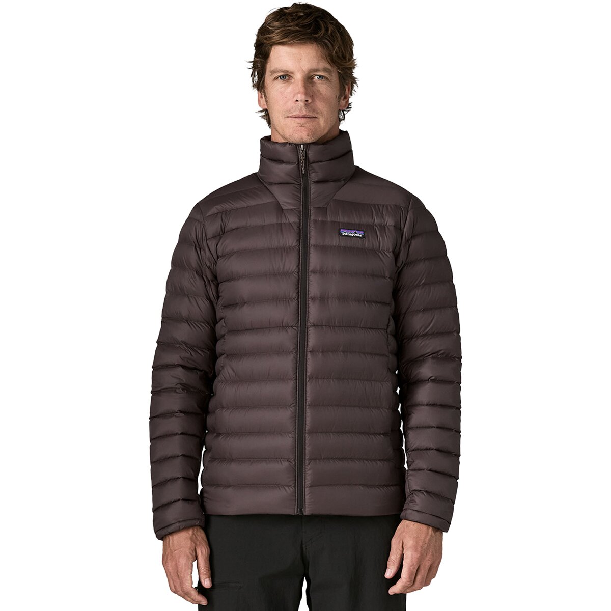 Image of Patagonia Down Sweater Jacket - Men's Den Brown, XXL