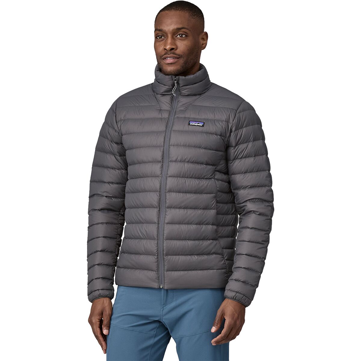 Image of Patagonia Down Sweater Jacket - Men's Forge Grey/Forge Grey, M