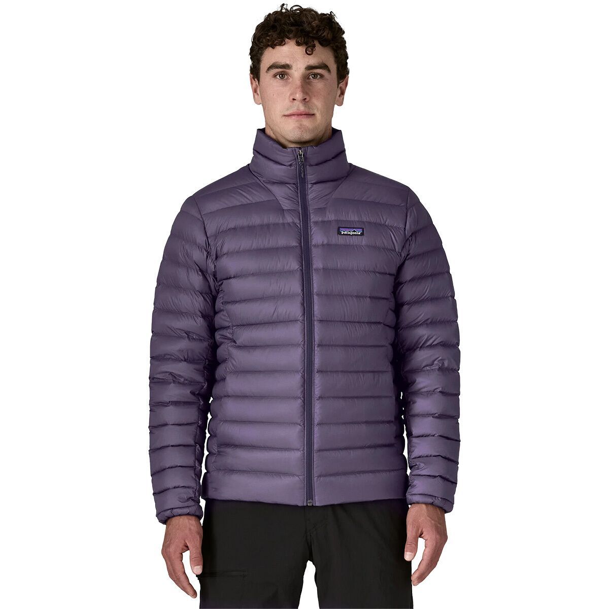 Image of Patagonia Down Sweater Jacket - Men's Plummet Purple, M