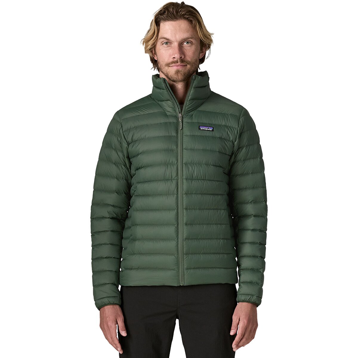 Image of Patagonia Down Sweater Jacket - Men's Treeline Green, XXL