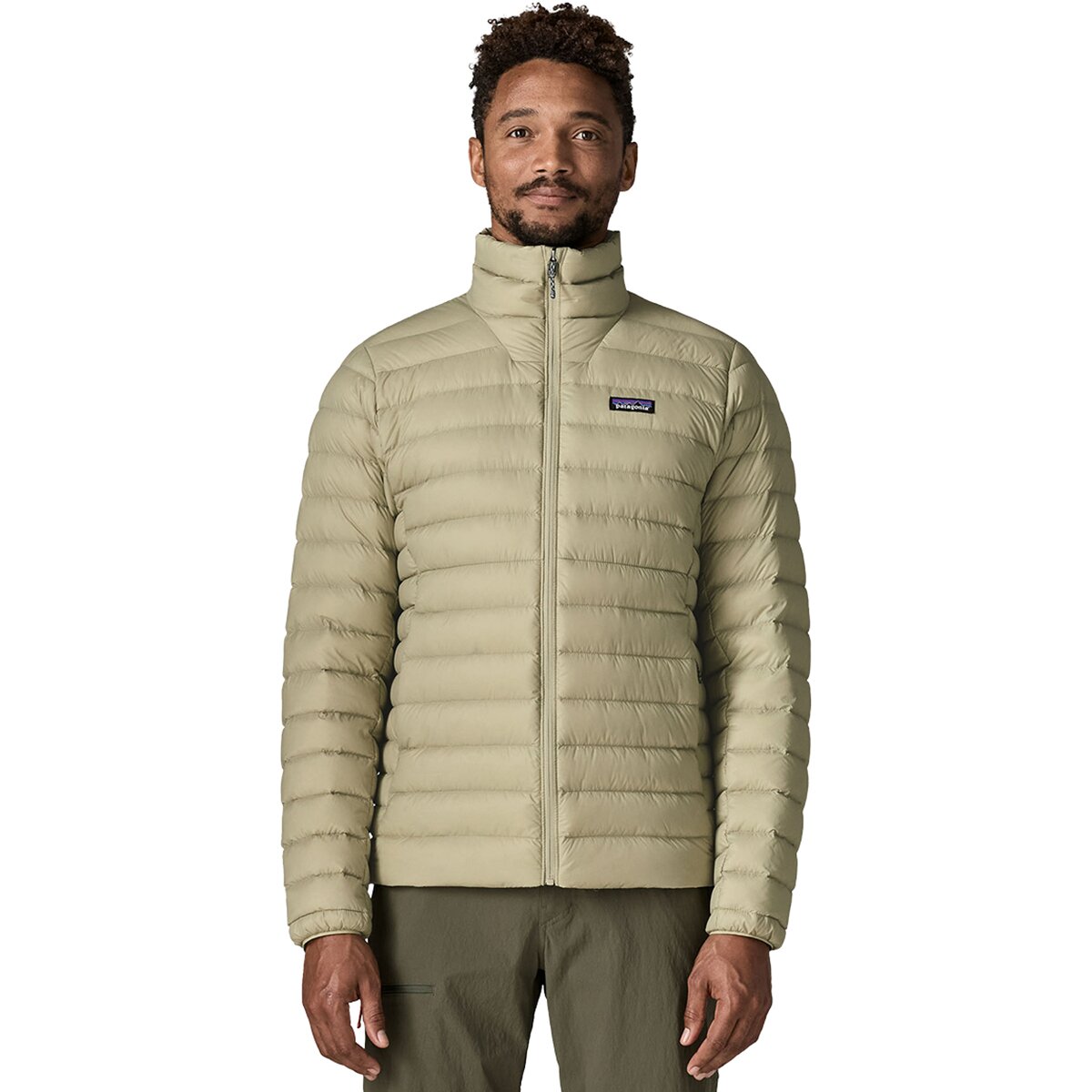 Image of Patagonia Down Sweater Jacket - Men's Weathered Stone, XL