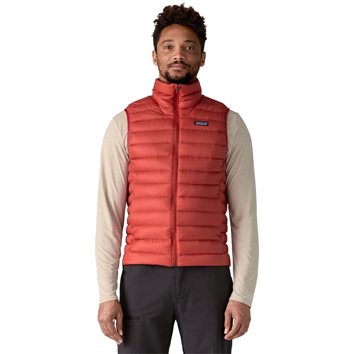 Image of Patagonia Down Sweater Vest - Men's Amanita Red, M