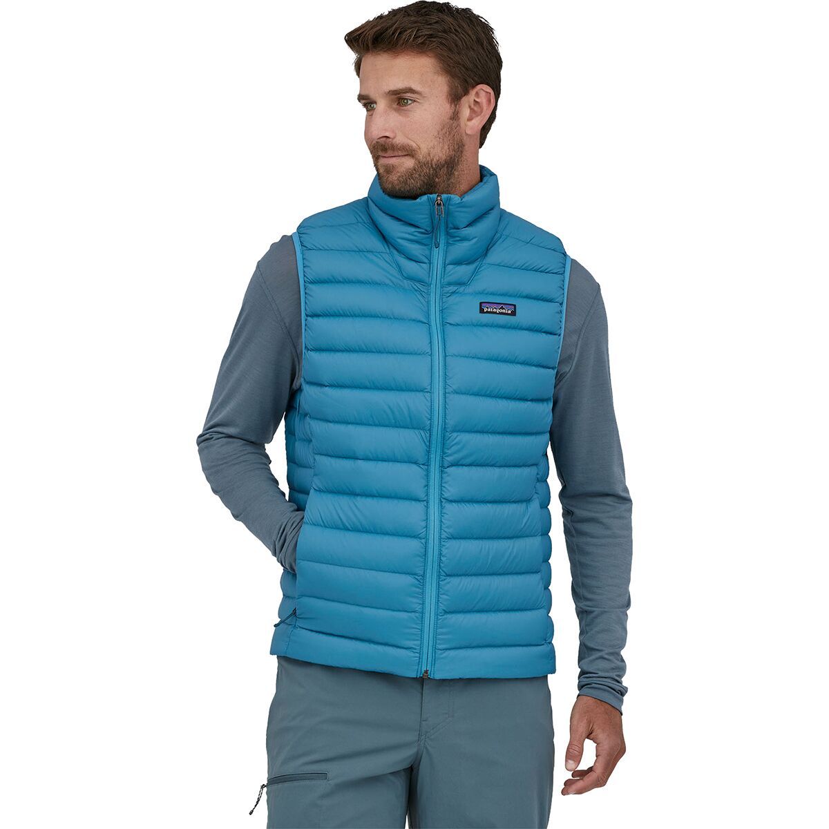 Patagonia Down Sweater Vest - Men's Anacapa Blue, L
