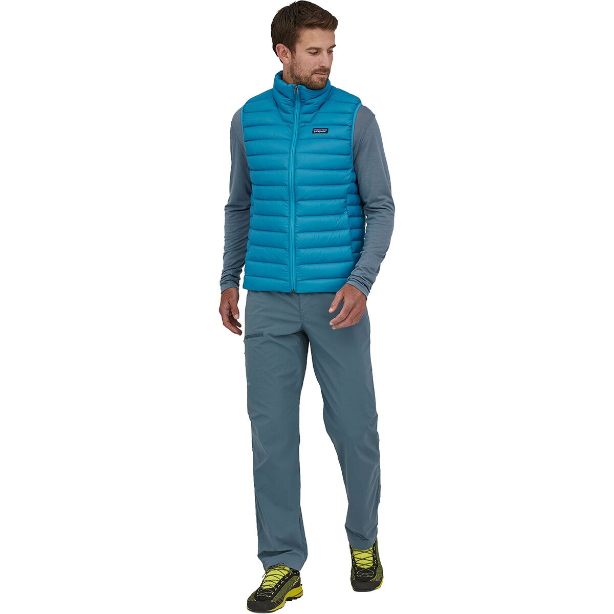 Patagonia down hotsell sweater balkan blue