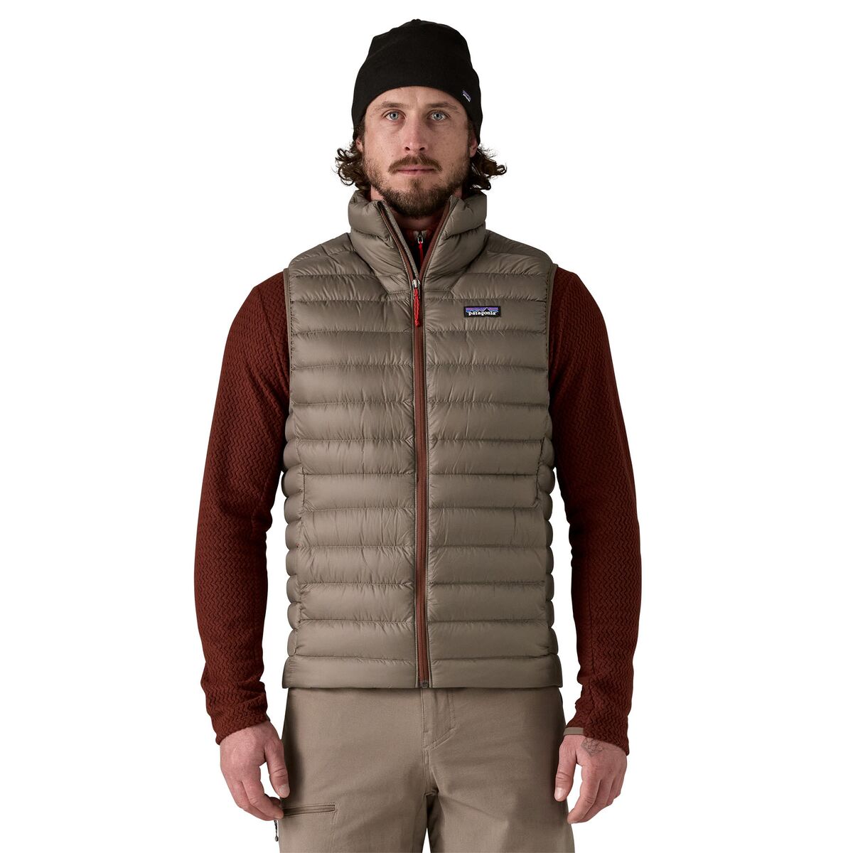Image of Patagonia Down Sweater Vest - Men's Marlow Brown, S