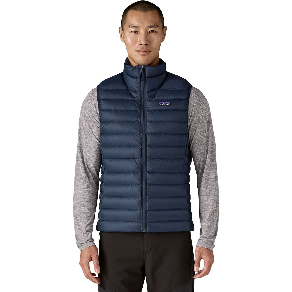 Image of Patagonia Down Sweater Vest - Men's New Navy, L