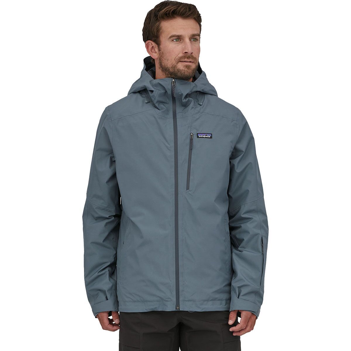 Patagonia Insulated Powder Town Jacket - Men's Plume Grey, M